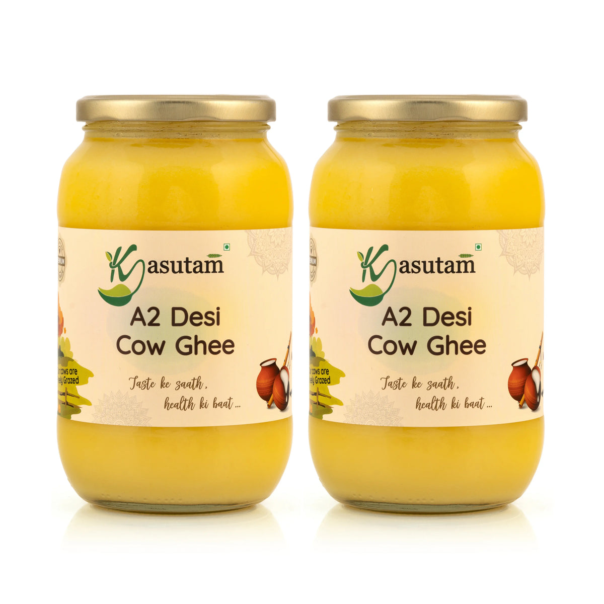 A2 Desi Cow Bilona Ghee 2 Litre