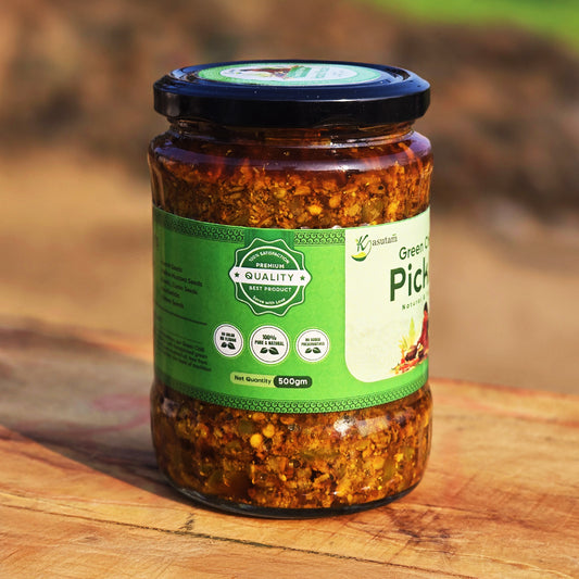 Kasutam Green Chilli Pickle