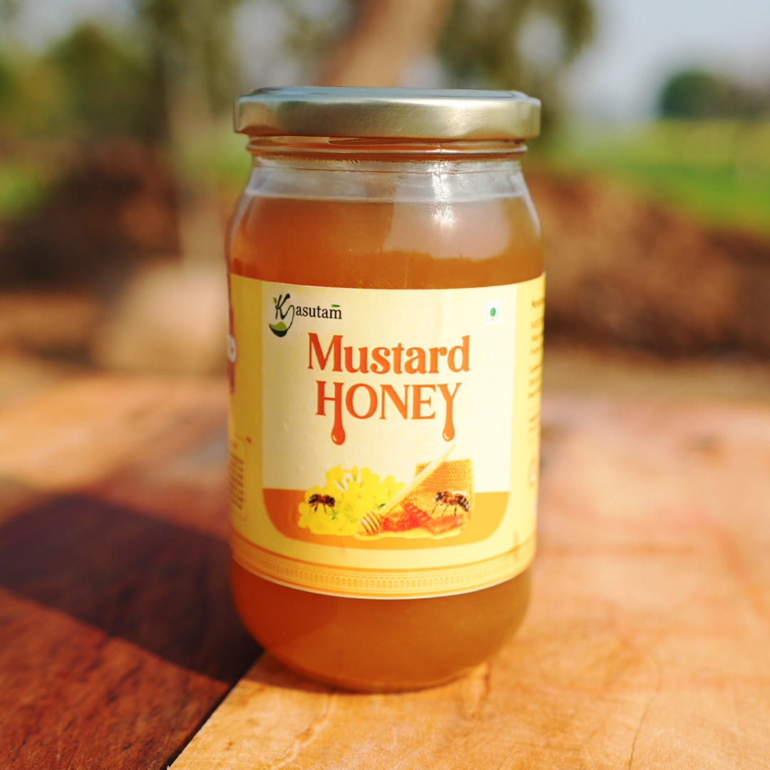 Raw Mustard Honey 500 Gram