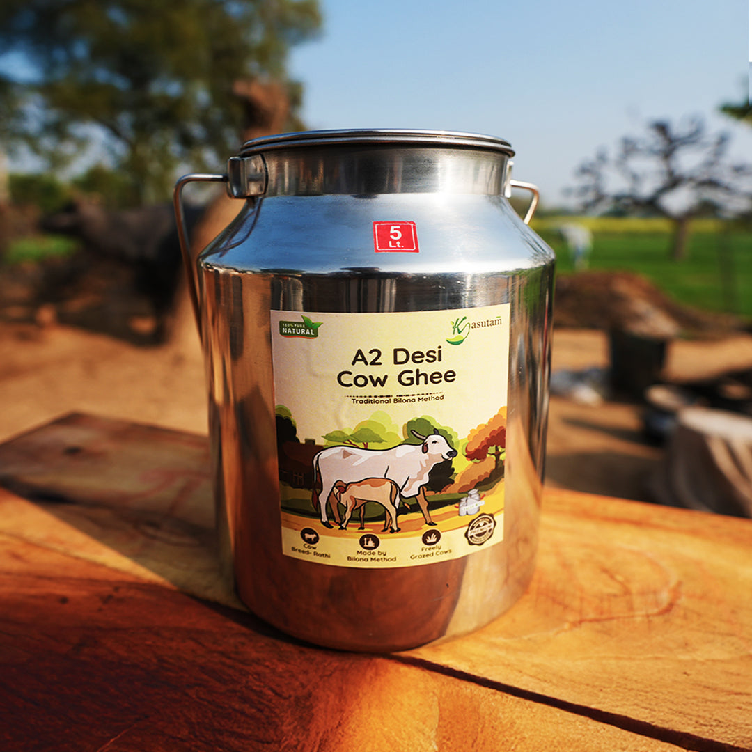 A2 Desi Cow Ghee 5 Litre can