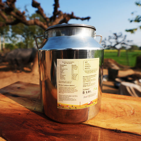 A2 Desi Cow Ghee 5 Litre can