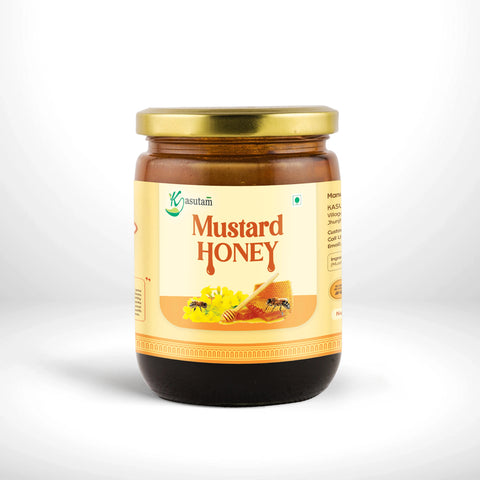 Raw Mustard Honey 500 Gram